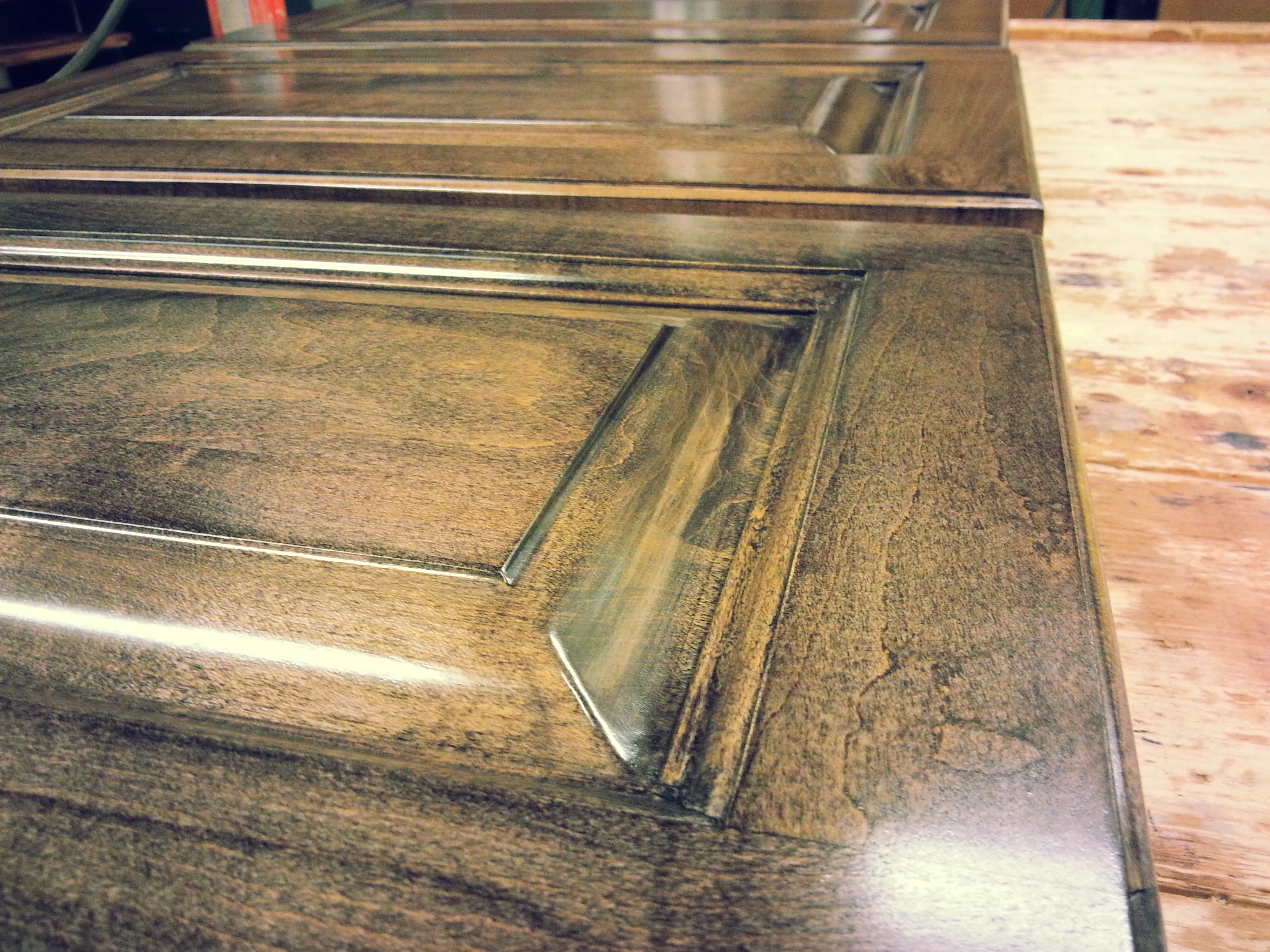 raised panel maple wood cabinet door