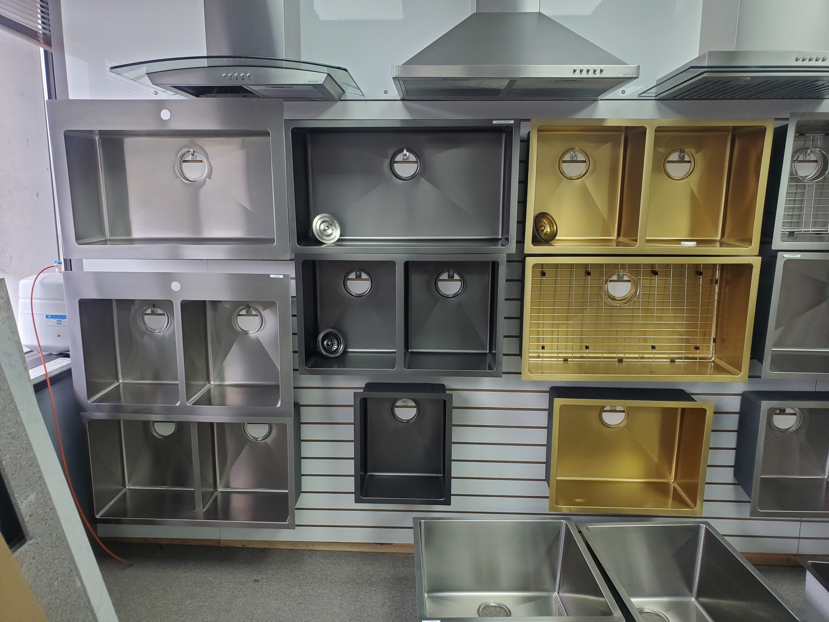 sink styles and colour