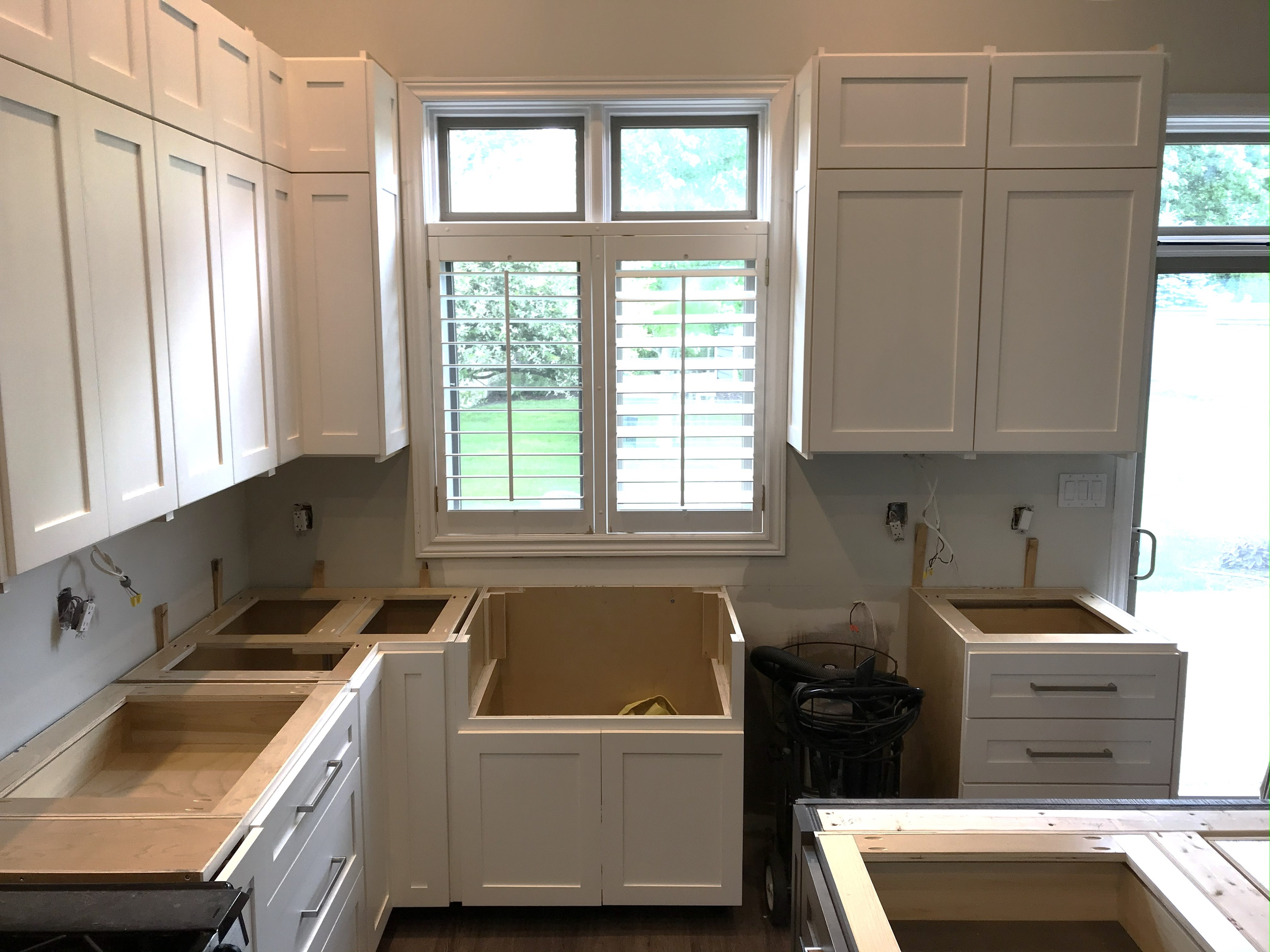 cabinet installation