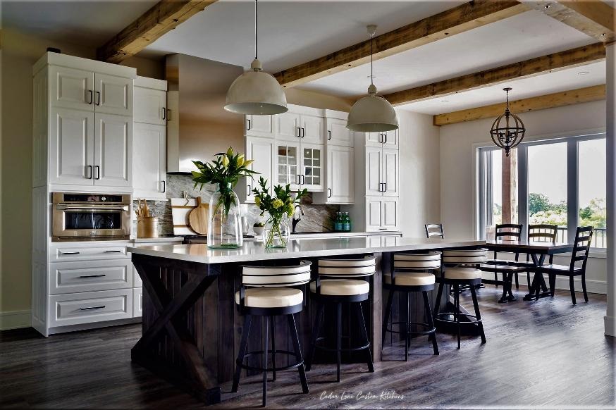 Designed and built by Cedar Lane Custom kitchens